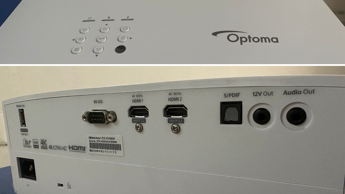 Optoma GT2160HDR 4K projector review Does what it claims, and nothing